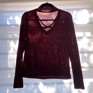 SHEIN thin sweater top
